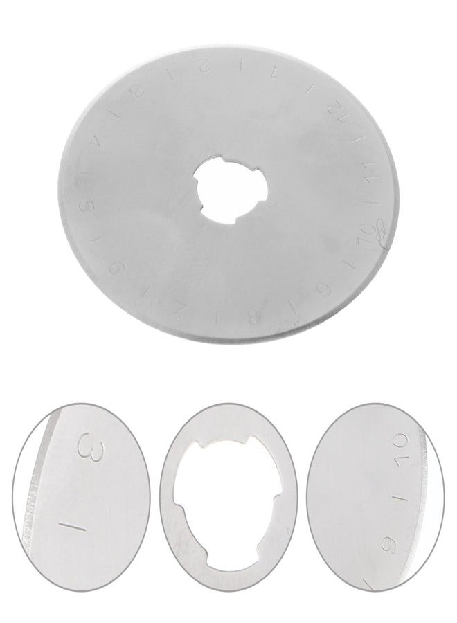 ULTNICE Rotary Cutter Blades 45mm Sharp Replacement Blades Fits Circular Refill Sewing Fabric Leather Paper Roller Craft Steel Quilting Scrapbooking 10PCS - Image 3